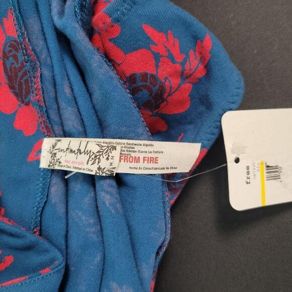 Free People So Much Off the Shoulder Knit Bodysuit Whimsy Size Med NWT - Picture 7 of 8